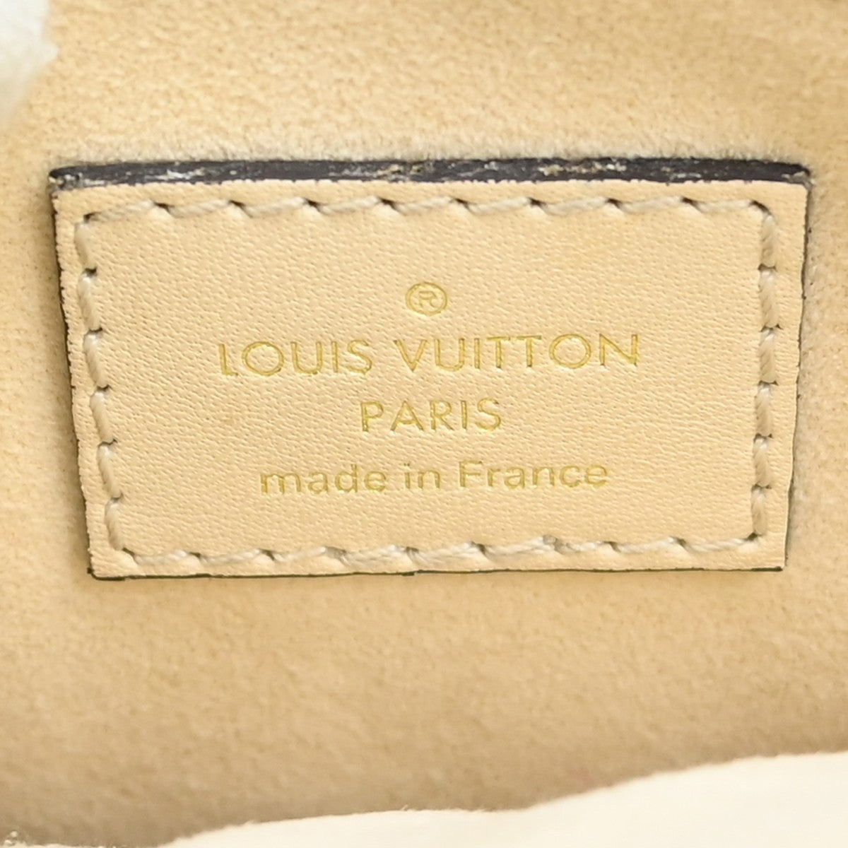 Louis Vuitton Locky Handbag Monogram Canvas with Leather, Brown, Canvas, Handbag