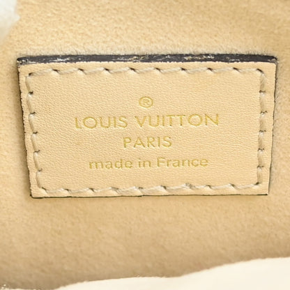 Louis Vuitton Locky Handbag Monogram Canvas with Leather, Brown, Canvas, Handbag