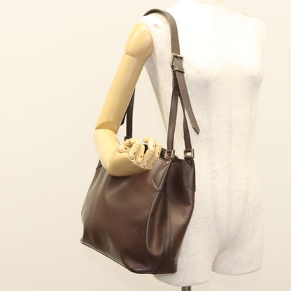 Louis Vuitton Mandara Handbag Epi Leather, BROWN, LEATHER, Shoulder bag