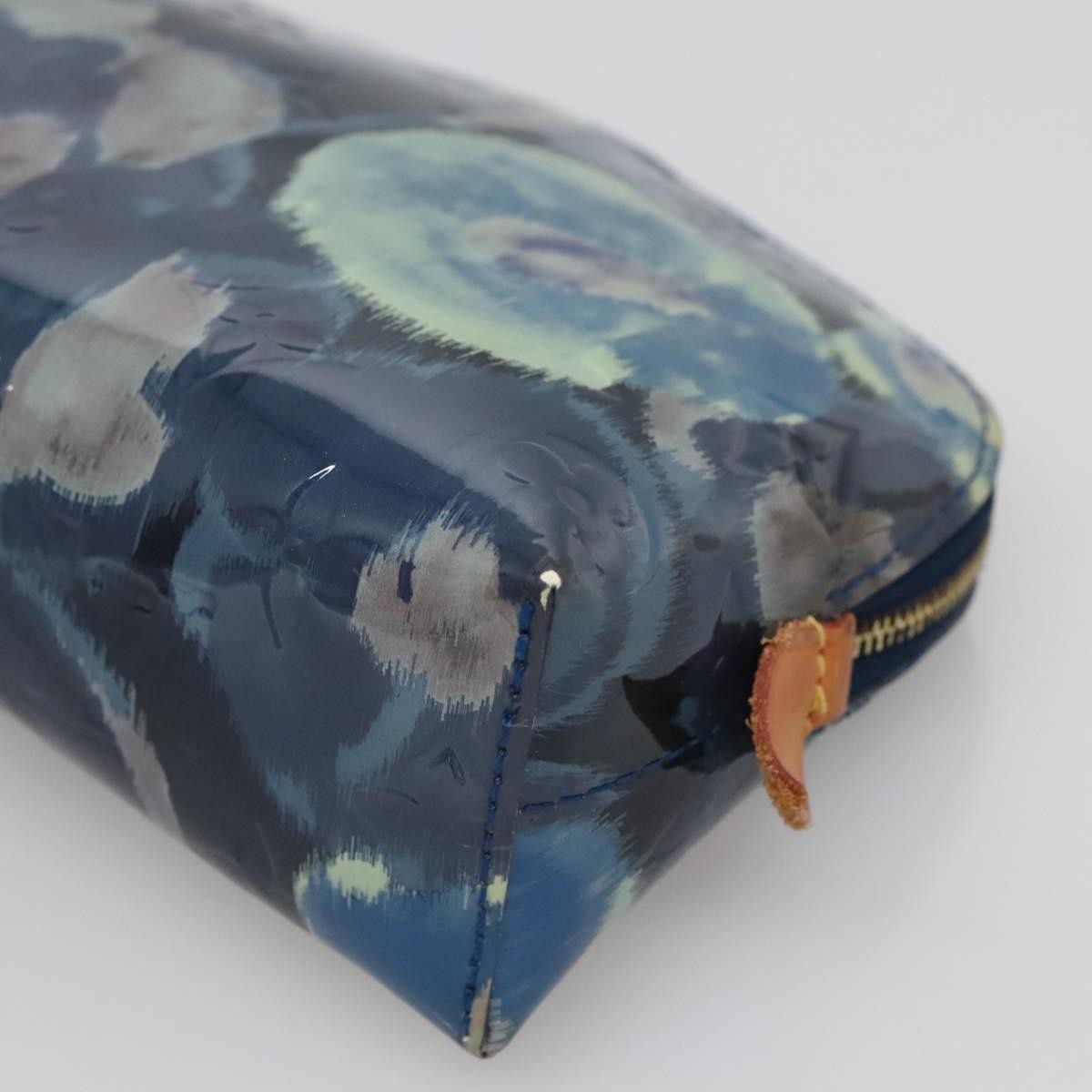 Louis Vuitton Cosmetic Pouch Monogram Vernis, BLUE, PATENT_LEATHER, Clutche & pouche