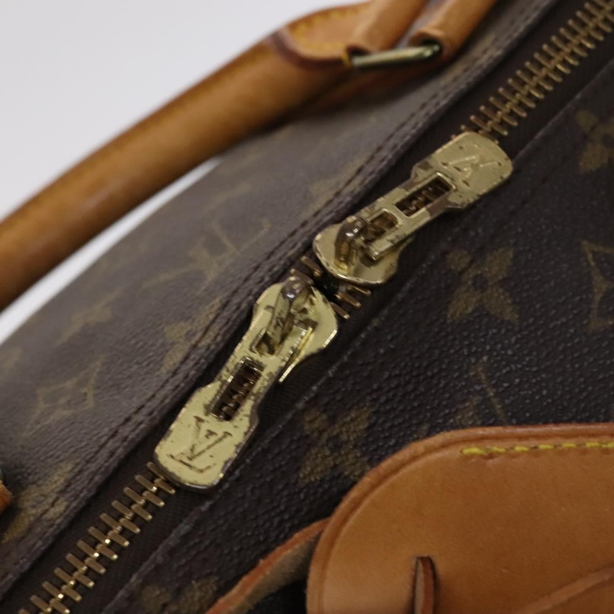 Louis Vuitton Keepall Bag Monogram Canvas, BROWN, CANVAS, Travel bag
