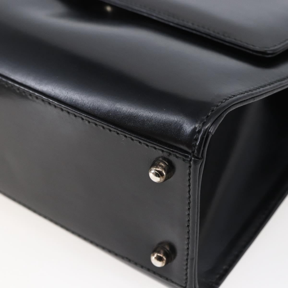 Gucci Vintage Square G Camera Shoulder Bag Leather, BLACK, LEATHER, Shoulder bag