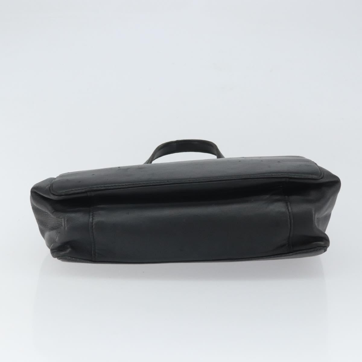 Loewe Vintage Handbag Leather, BLACK, LEATHER, Handbag