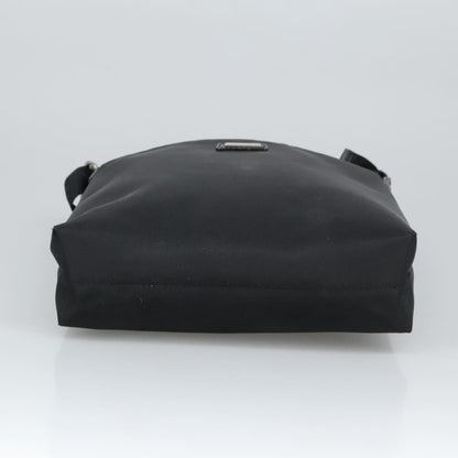 Burberry Vintage Shoulder Bag Nylon, BLACK, NYLON, Shoulder bag