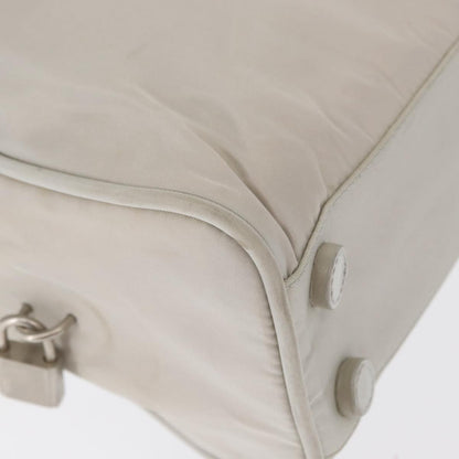 Prada Vintage Tote Nylon, WHITE, NYLON, Tote bag