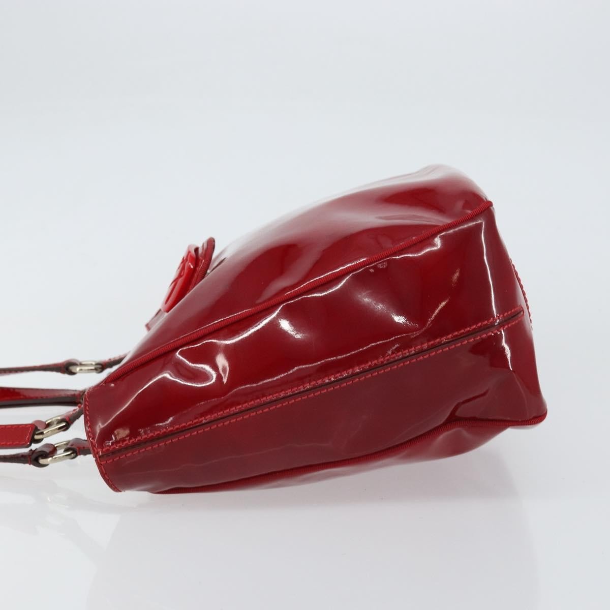 Salvatore Ferragamo Vintage Tote bag Patent Leather, Red, Patent Leather, Tote Bag