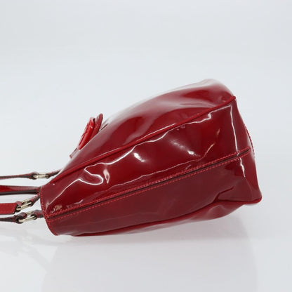 Salvatore Ferragamo Vintage Tote bag Patent Leather, Red, Patent Leather, Tote Bag