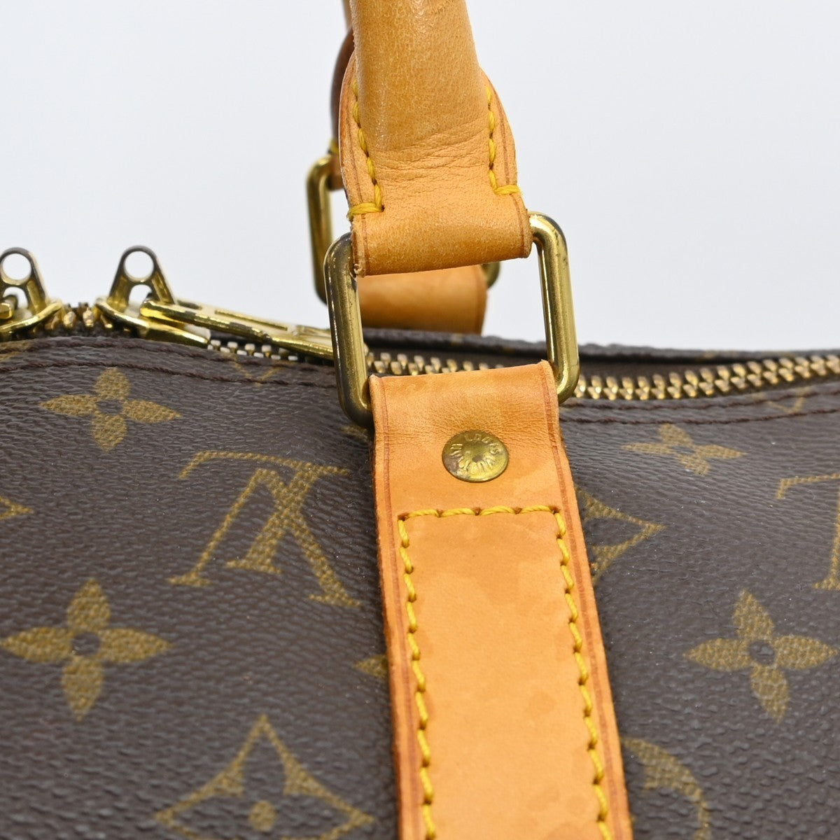 Louis Vuitton Keepall Bag Monogram Canvas, Brown, Canvas, Travel Bag
