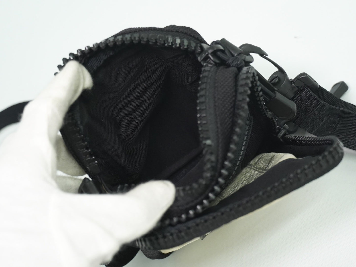 Chanel Sport Line Crossbody Bag Coated Canvas, BEIGE, CANVAS, Crossbody bag