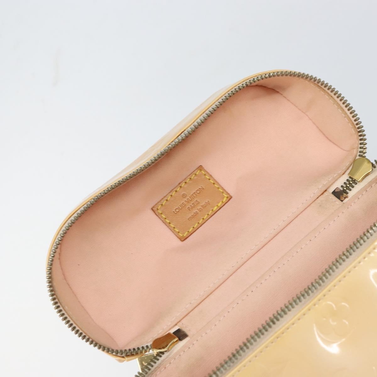 Louis Vuitton Sullivan Handbag Monogram Vernis, Pink, Patent Leather, Shoulder Bag
