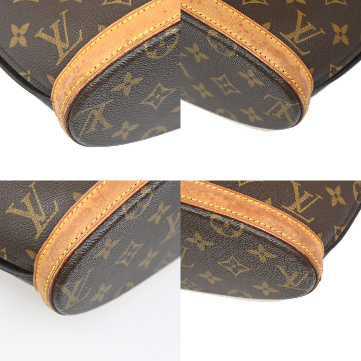 Louis Vuitton Babylone Handbag Monogram Canvas, BROWN, CANVAS, Shoulder bag