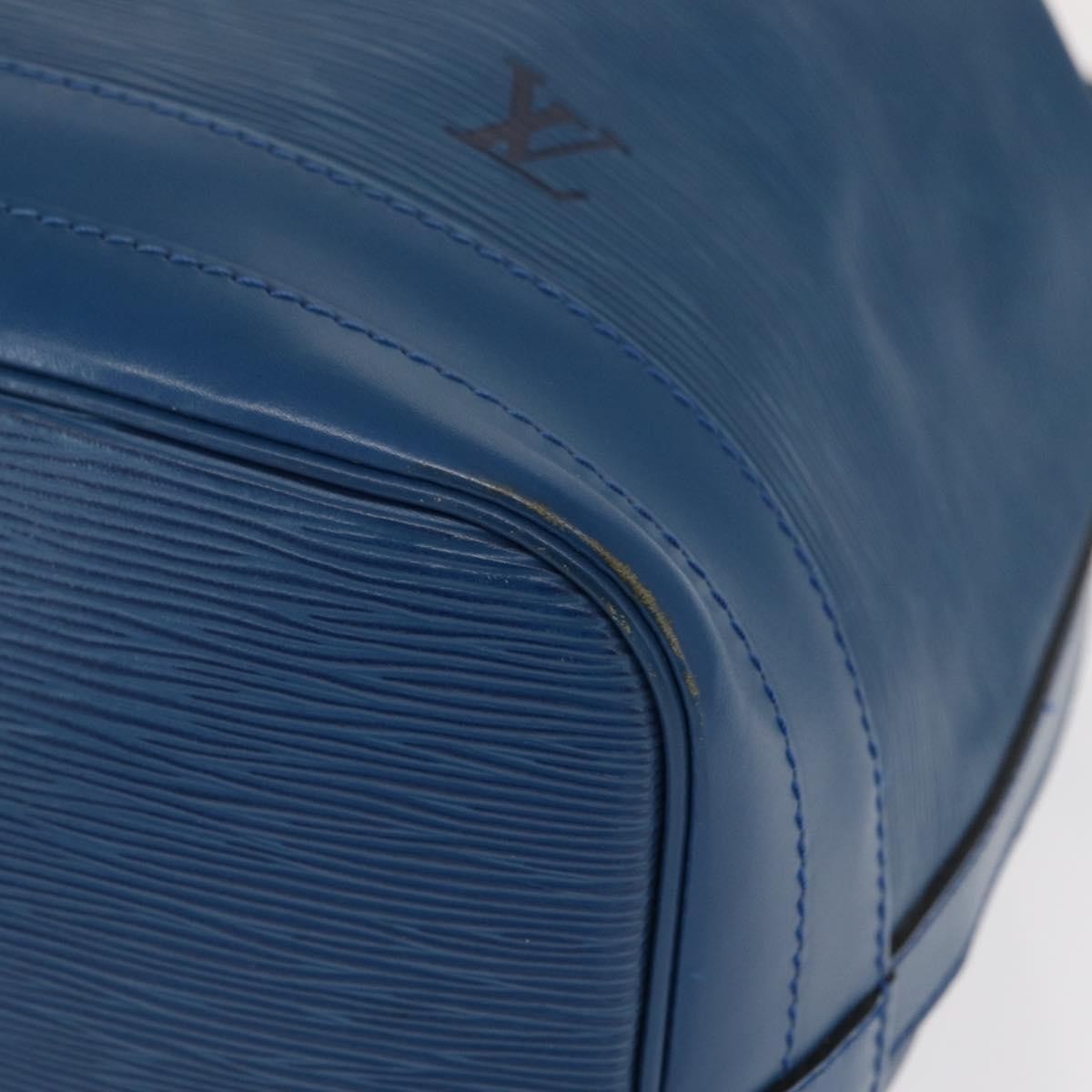 Louis Vuitton Noe Handbag Epi Leather, BLUE, LEATHER, Shoulder bag