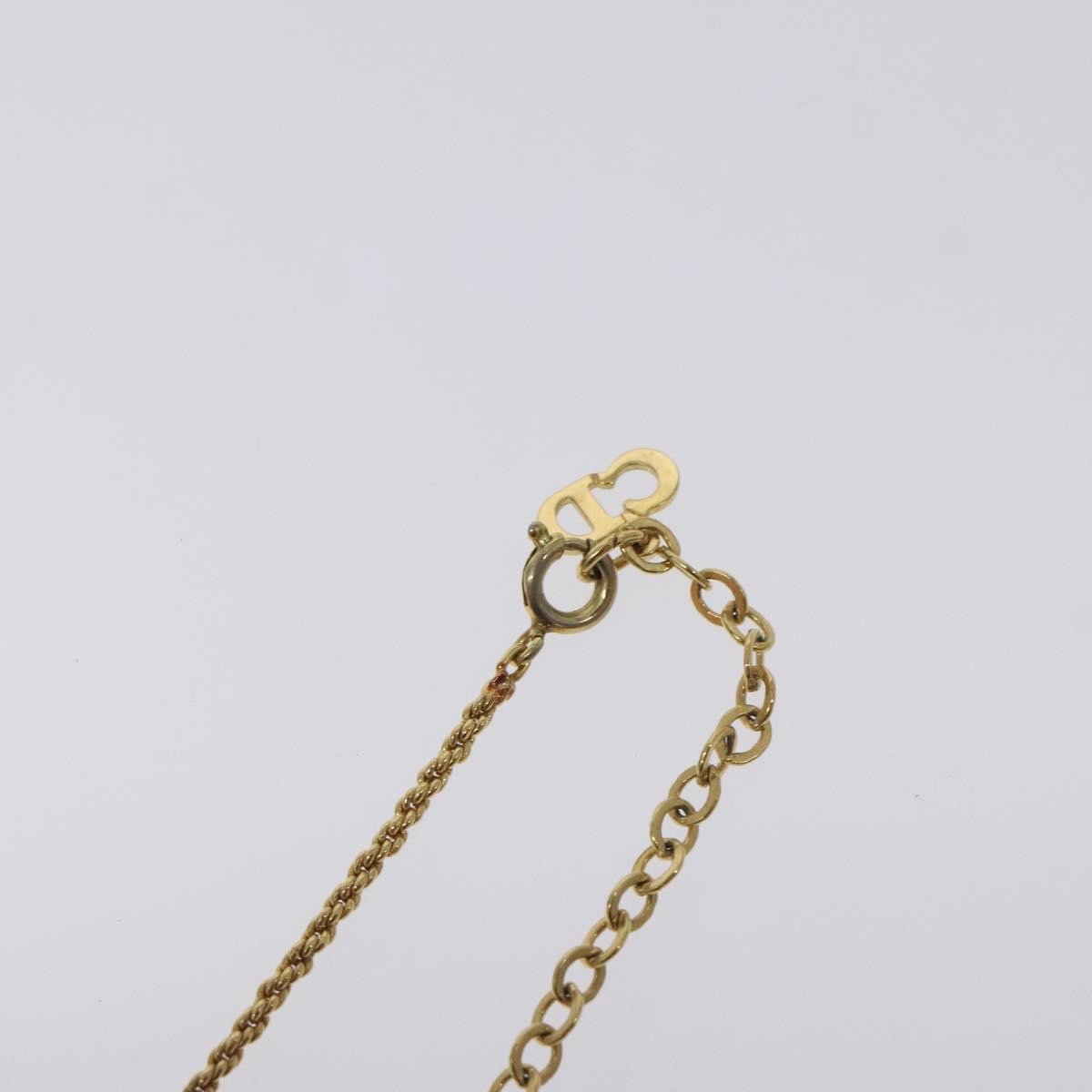 Christian Dior CD Pendant Necklace Gold-plated, GOLD, GOLD_PLATED, Necklace