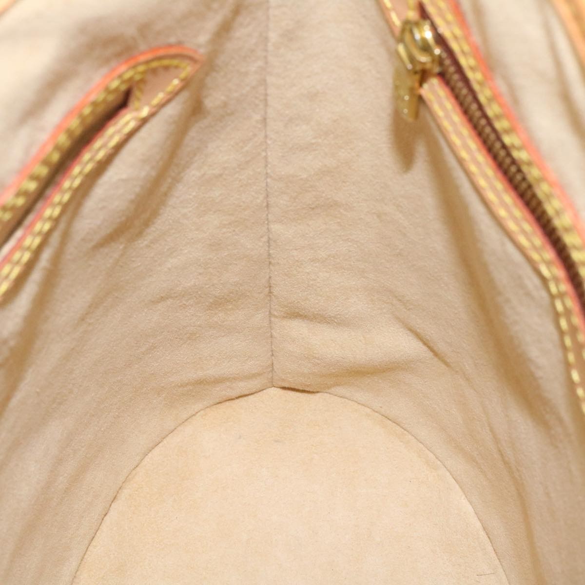 Louis Vuitton Marais Bucket Bag Nomade Leather, BEIGE, LEATHER, Handbag