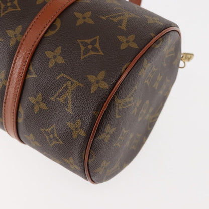 Louis Vuitton Papillon Handbag Monogram Canvas, BROWN, CANVAS, Handbag