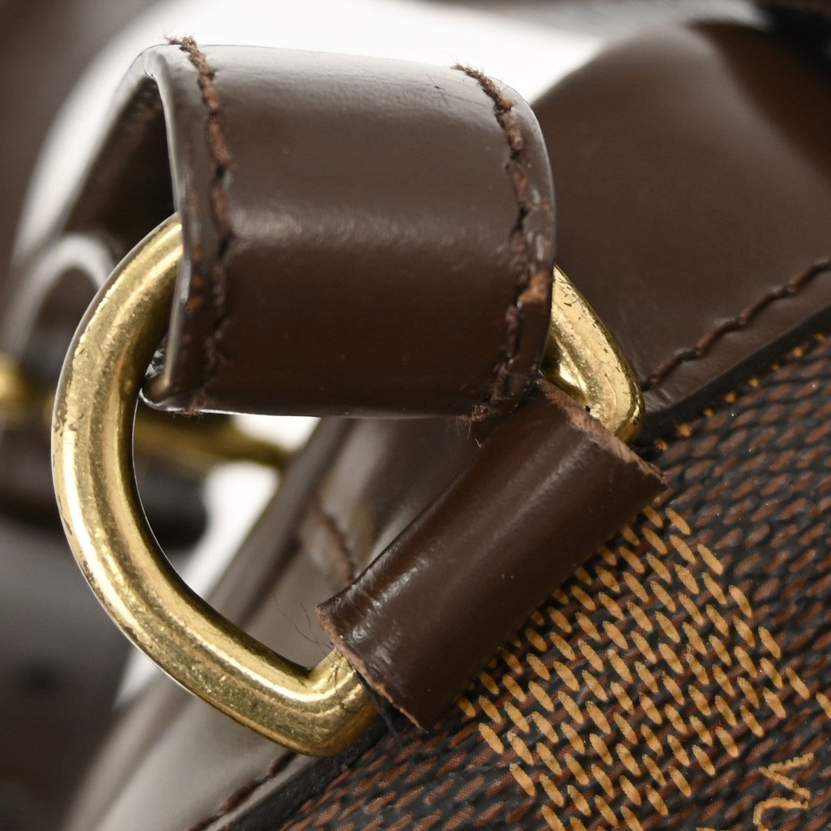 Louis Vuitton Soho Backpack Damier, BROWN, CANVAS, Backpack