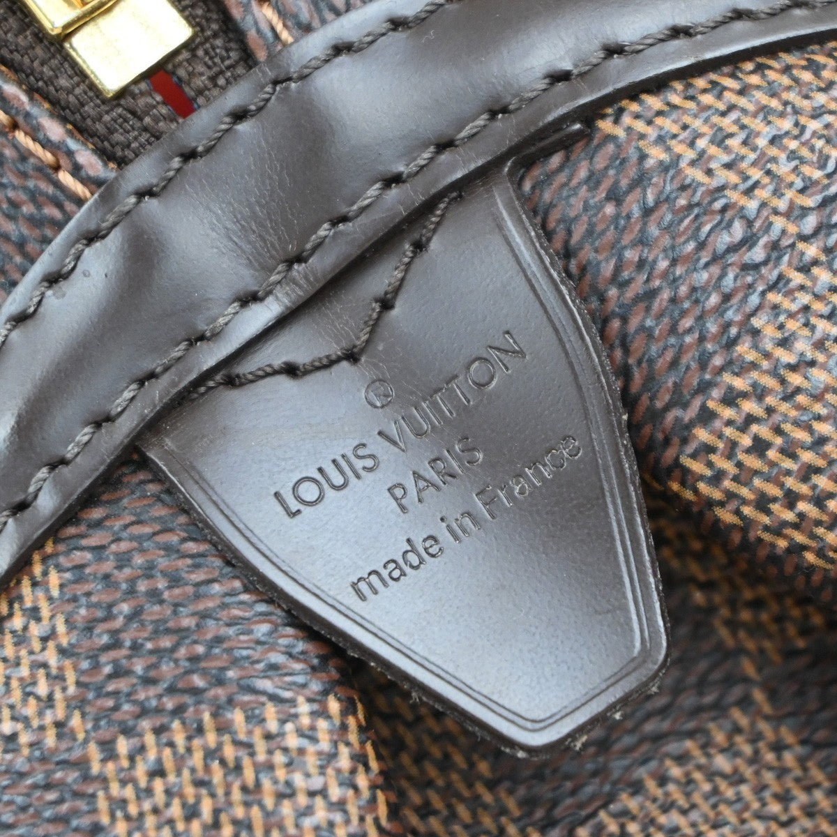 Louis Vuitton Rivington Satchel Damier, BROWN, CANVAS, Shoulder bag