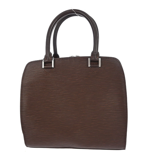 Louis Vuitton Pont Neuf Handbag Epi Leather, BROWN, LEATHER, Handbag