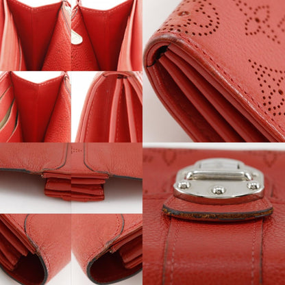 Louis Vuitton Iris Wallet Mahina Leather, Red, Leather, Wallet