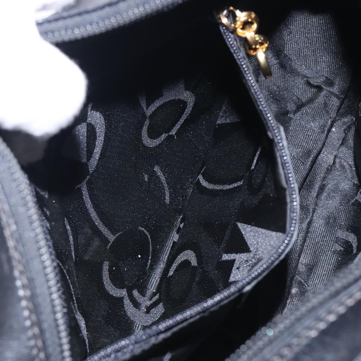 Salvatore Ferragamo Vala Shoulder Bag Leather, BLACK, LEATHER, Shoulder bag