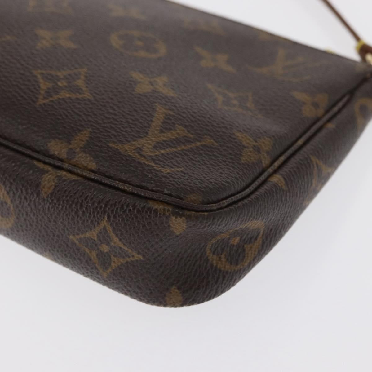 Louis Vuitton Pochette Accessoires NM Monogram Canvas, BROWN, CANVAS, Clutche & pouche