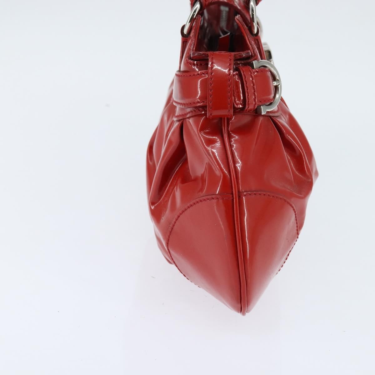 Salvatore Ferragamo Marisa Crossbody Patent leather, RED, PATENT_LEATHER, Handbag