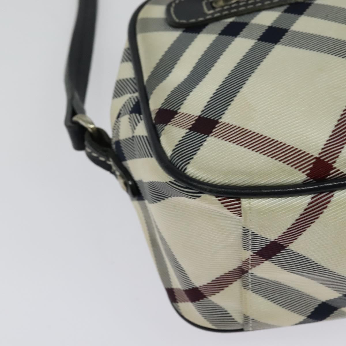 Burberry Nova Check Blue Label Canvas, BEIGE, CANVAS, Travel bag