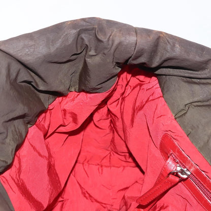 Chanel Coco Cocoon Zipped Tote Quilted Nylon, BROWN, NYLON, Tote bag