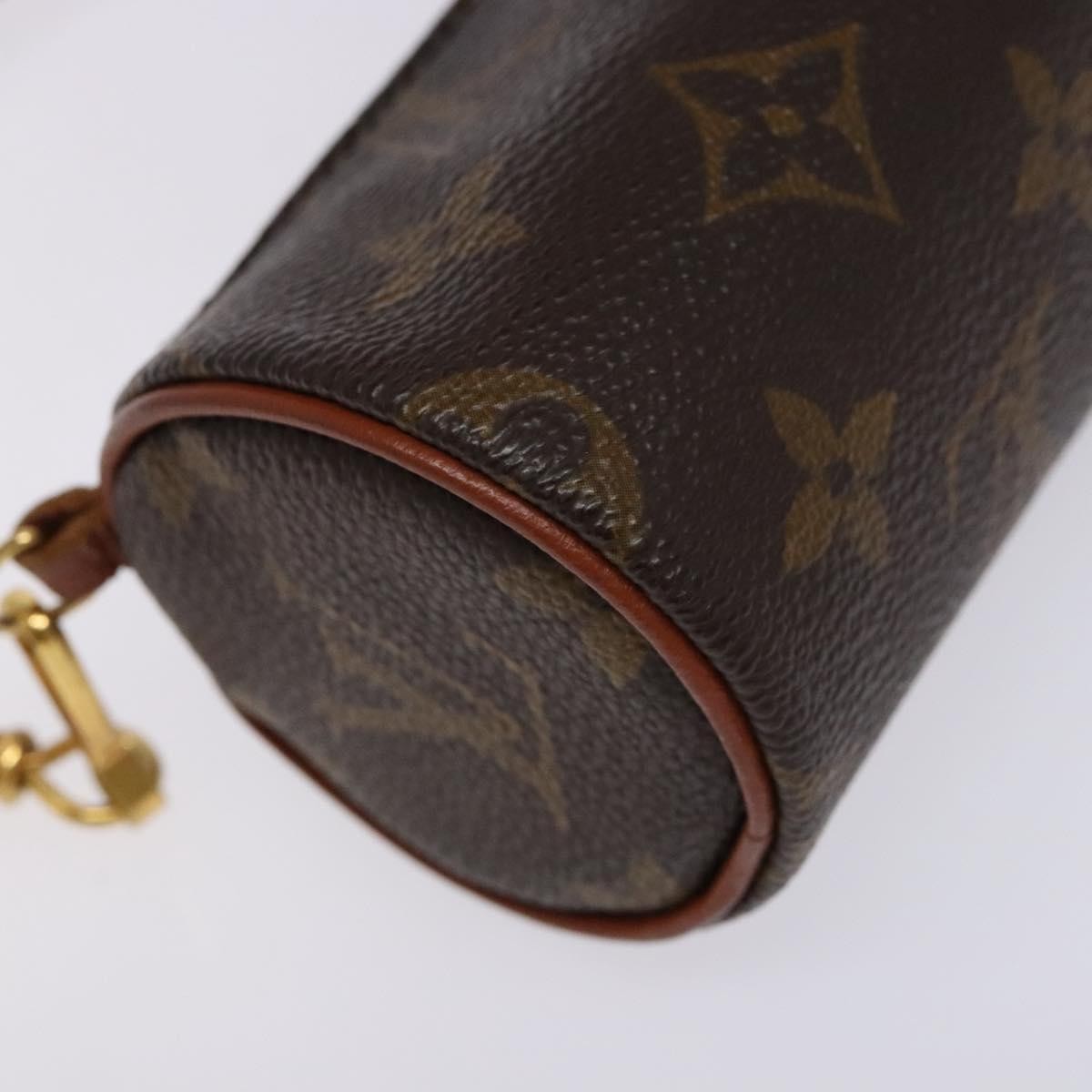 Louis Vuitton Papillon Pochette Monogram Canvas, BROWN, CANVAS, Handbag