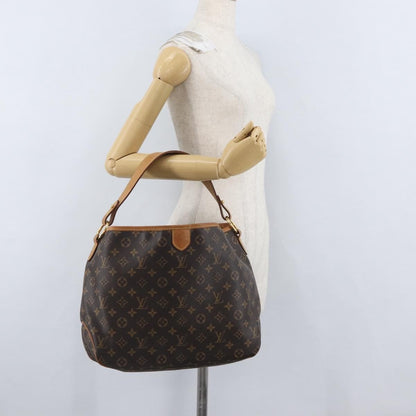 Louis Vuitton Delightful Handbag Monogram Canvas, BROWN, CANVAS, Tote bag