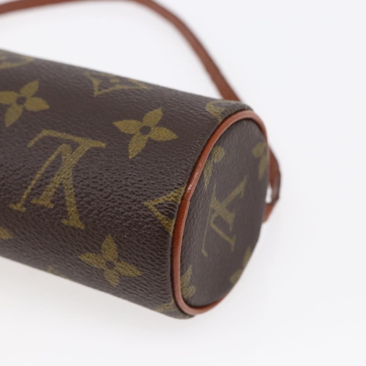 Louis Vuitton Papillon Pochette Monogram Canvas, BROWN, CANVAS, Handbag
