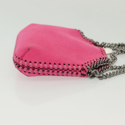 Stella McCartney Falabella Tote Suede, PINK, SUEDE, Tote bag