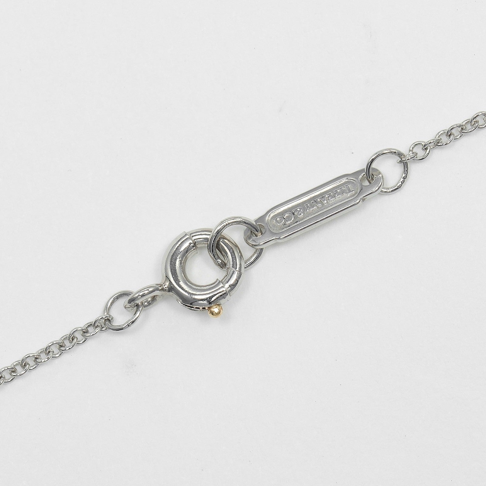 Tiffany & Co. Cross Pendant Platinum and Diamonds, SILVER, PLATINUM, Pendant & Charms