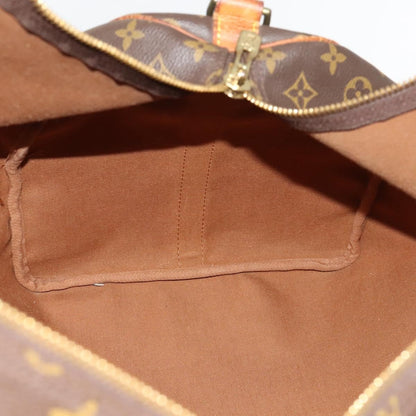 Louis Vuitton Keepall Bandouliere Bag Monogram Canvas, BROWN, CANVAS, Travel bag