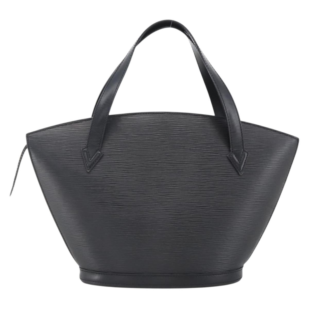 Louis Vuitton Saint Jacques NM Handbag Epi Leather, BLACK, LEATHER, Handbag