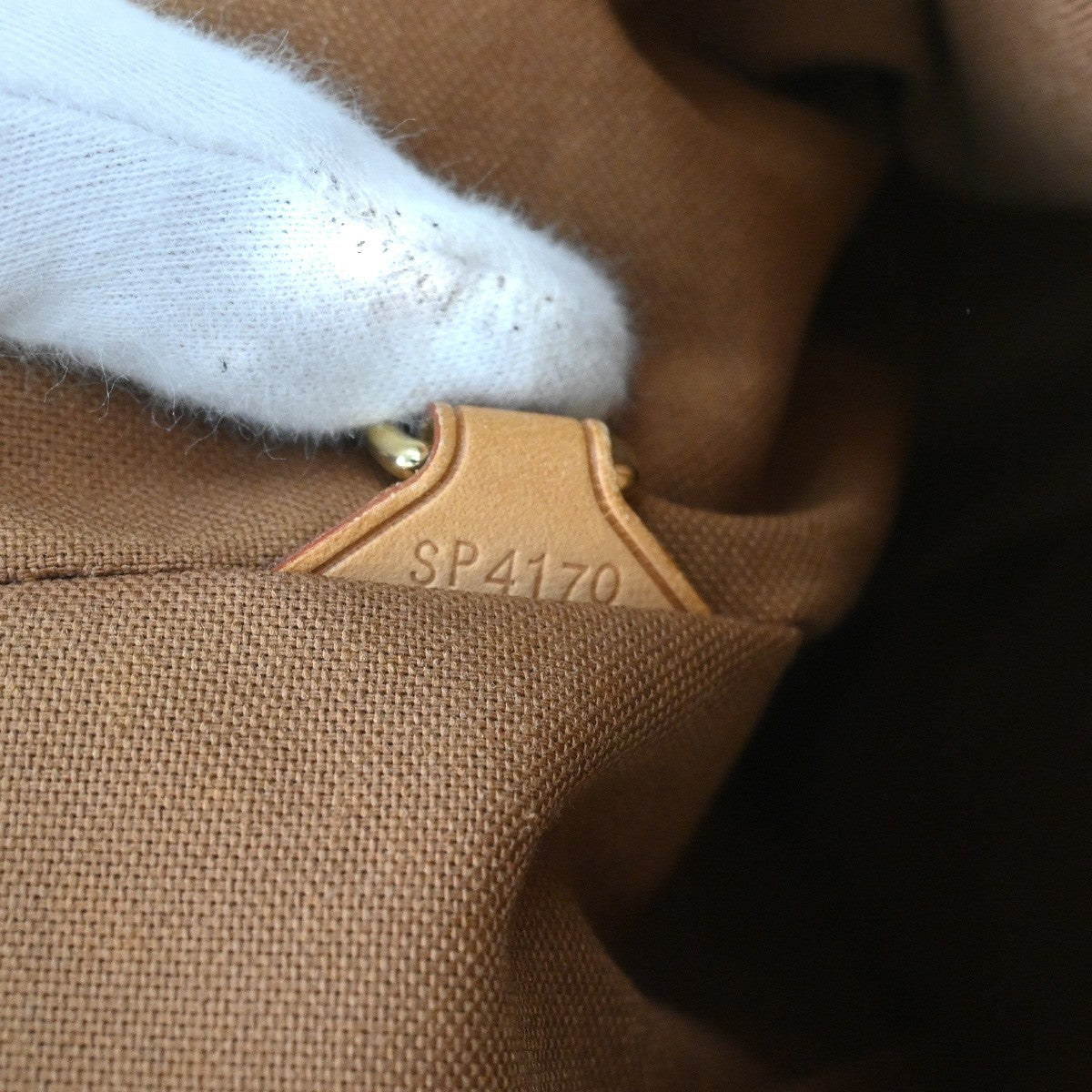 Louis Vuitton Tivoli Handbag Monogram Canvas, BROWN, CANVAS, Shoulder bag