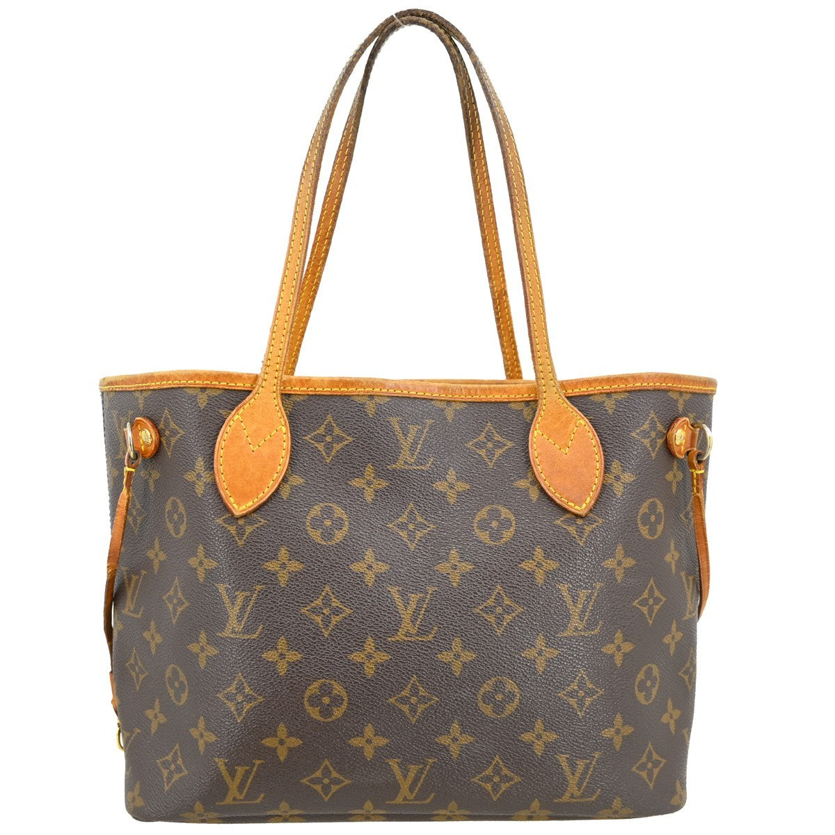 Louis Vuitton Neverfull Bandouliere Inside Out Monogram Canvas with Leather, Brown, Canvas, Tote Bag