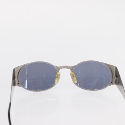 Chanel Logo CC Sunglasses Metal, SILVER, METAL, Sunglasse