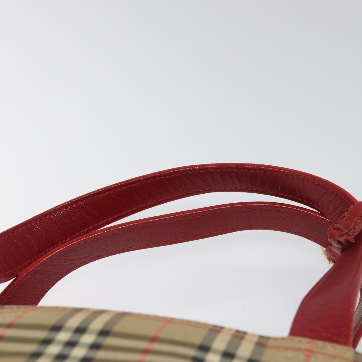 Burberry Nova Check Handbag Nova Check Canvas and leather, BEIGE, CANVAS, Handbag