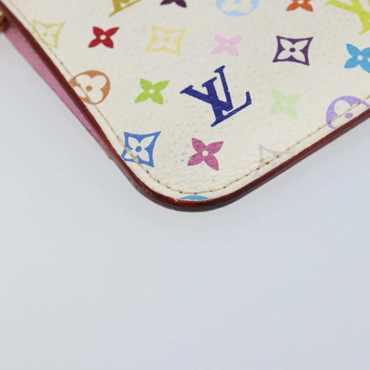 Louis Vuitton Pochette clés NM Monogram Multicolor Canvas, MULTICOLOUR, CANVAS, Wallets