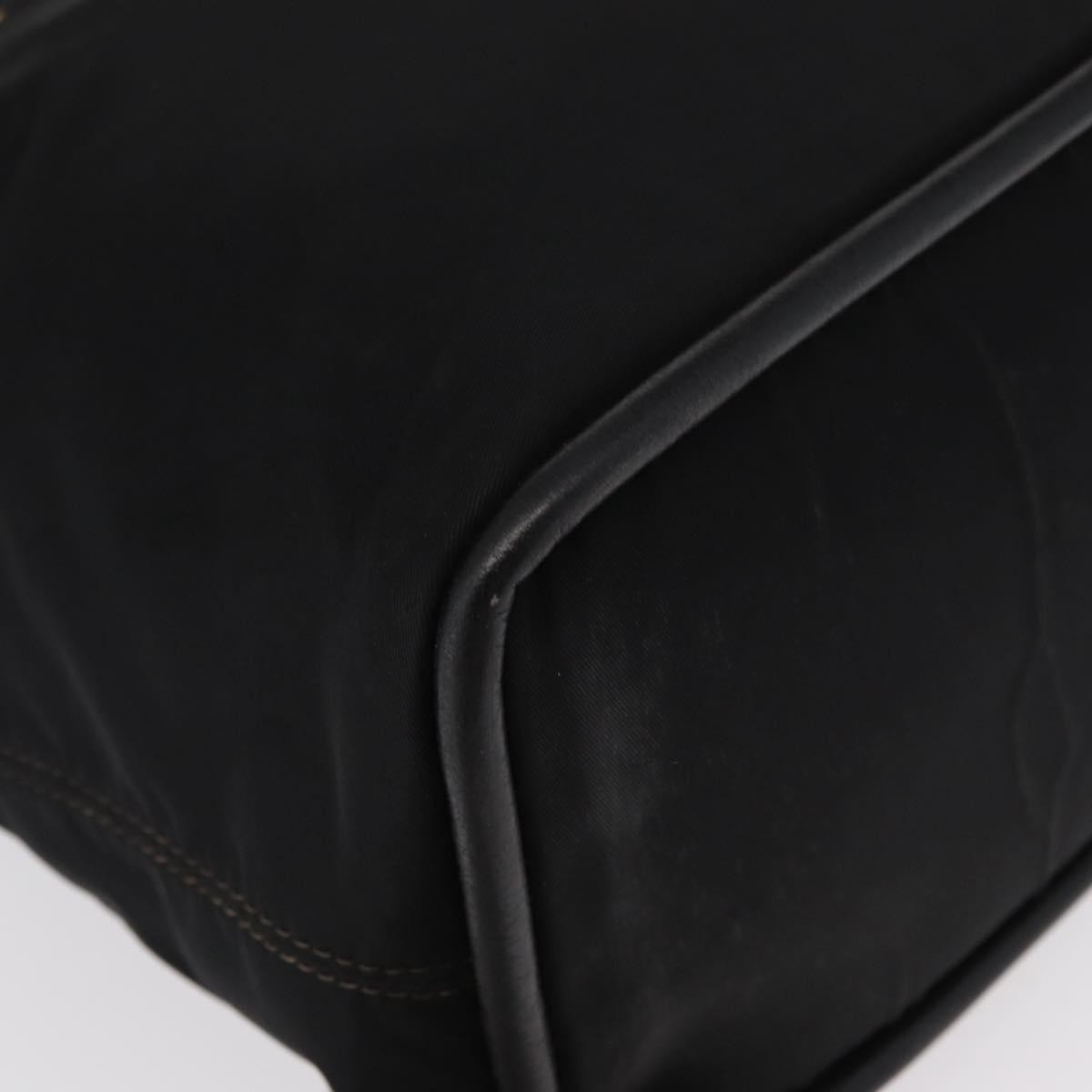Celine Handbag Nylon, BLACK, NYLON, Handbag