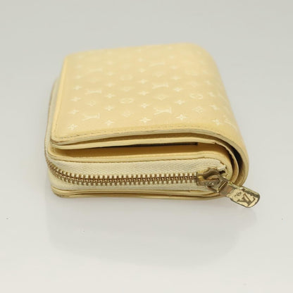 Louis Vuitton Lou Wallet Nanogram Leather, BEIGE, LEATHER, Wallets