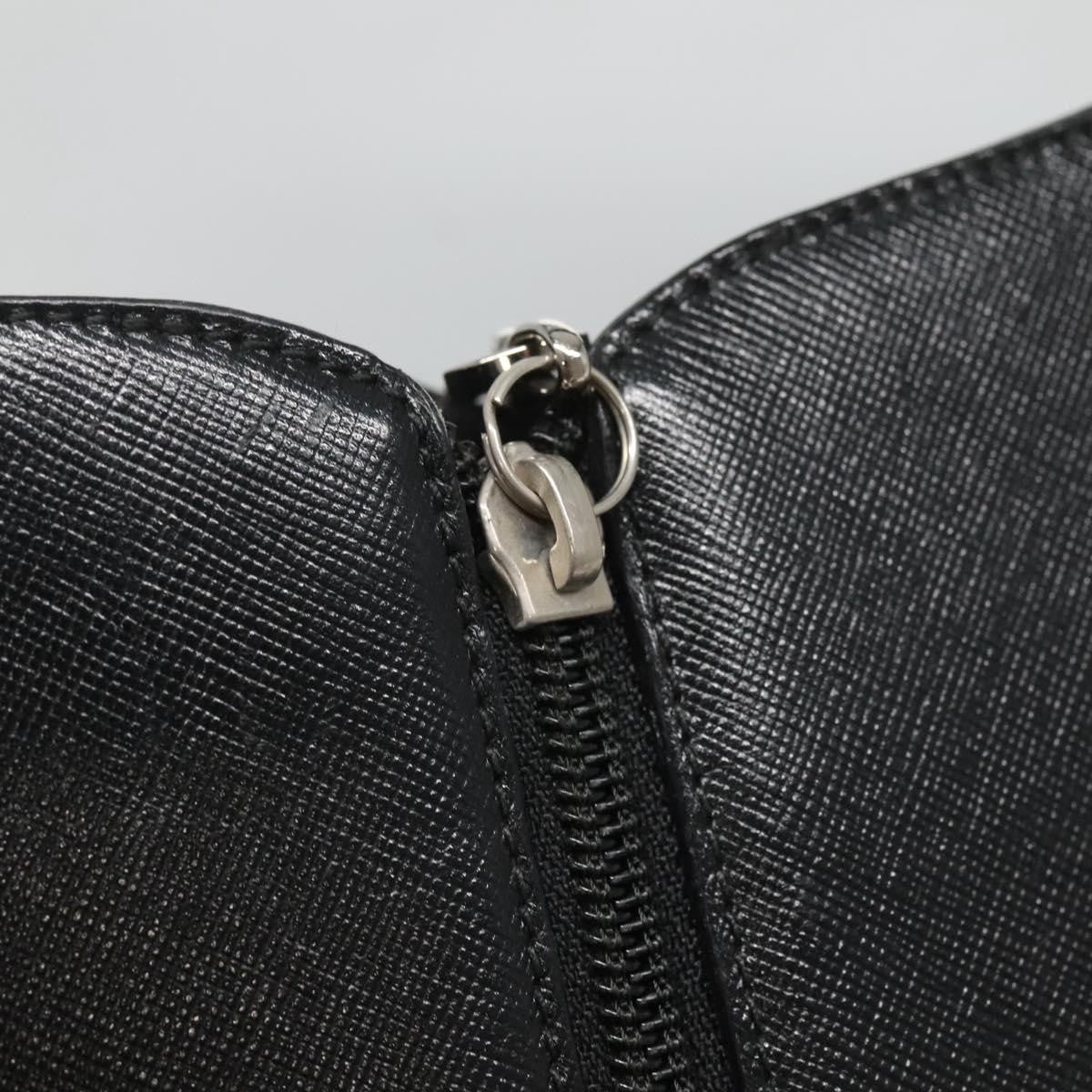 Salvatore Ferragamo Gancini Shoulder Bag Leather, BLACK, LEATHER, Shoulder bag