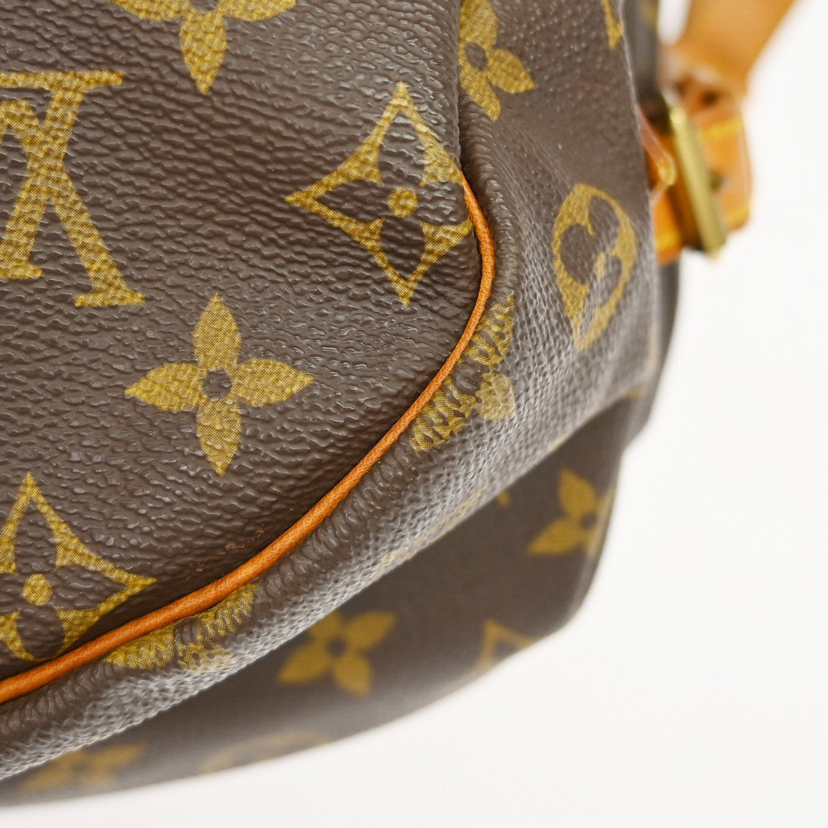 Louis Vuitton Saumur Handbag Monogram Canvas, Brown, Canvas, Shoulder Bag