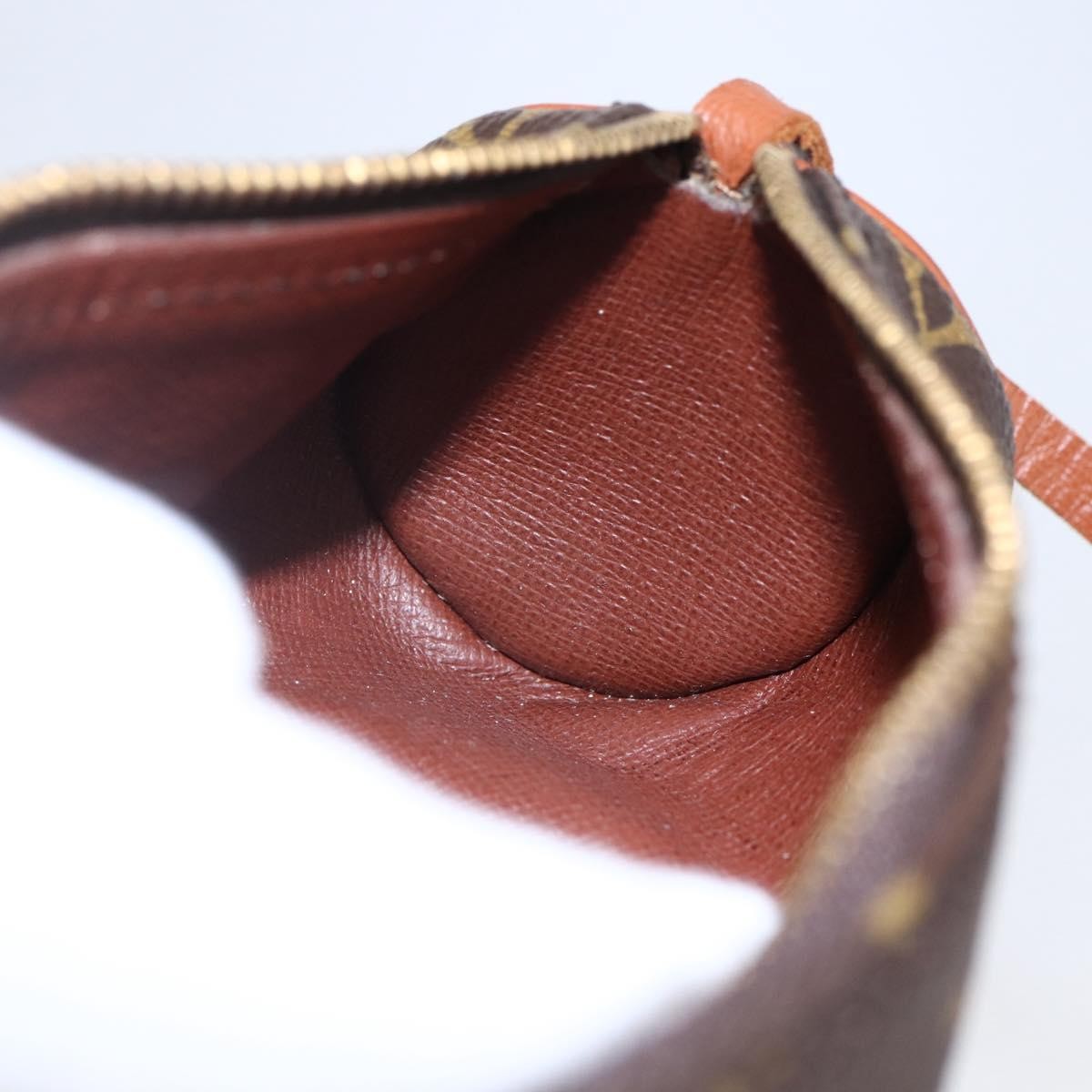 Louis Vuitton Papillon Pochette Monogram Canvas, BROWN, CANVAS, Handbag