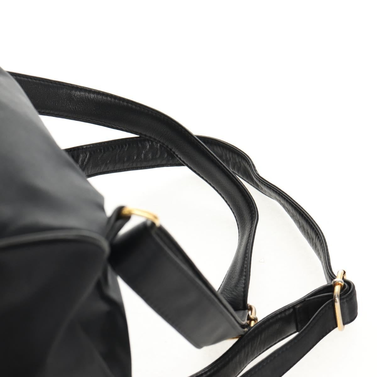 Valentino Garavani Backpack Nylon, Black, Nylon, Backpack