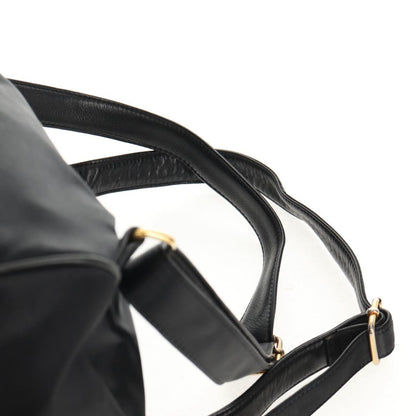 Valentino Garavani Backpack Nylon, Black, Nylon, Backpack