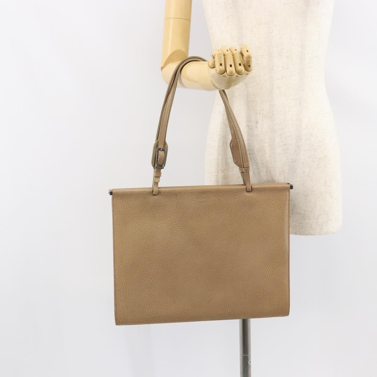 Gucci Tote Bag Leather, BEIGE, LEATHER, Tote bag