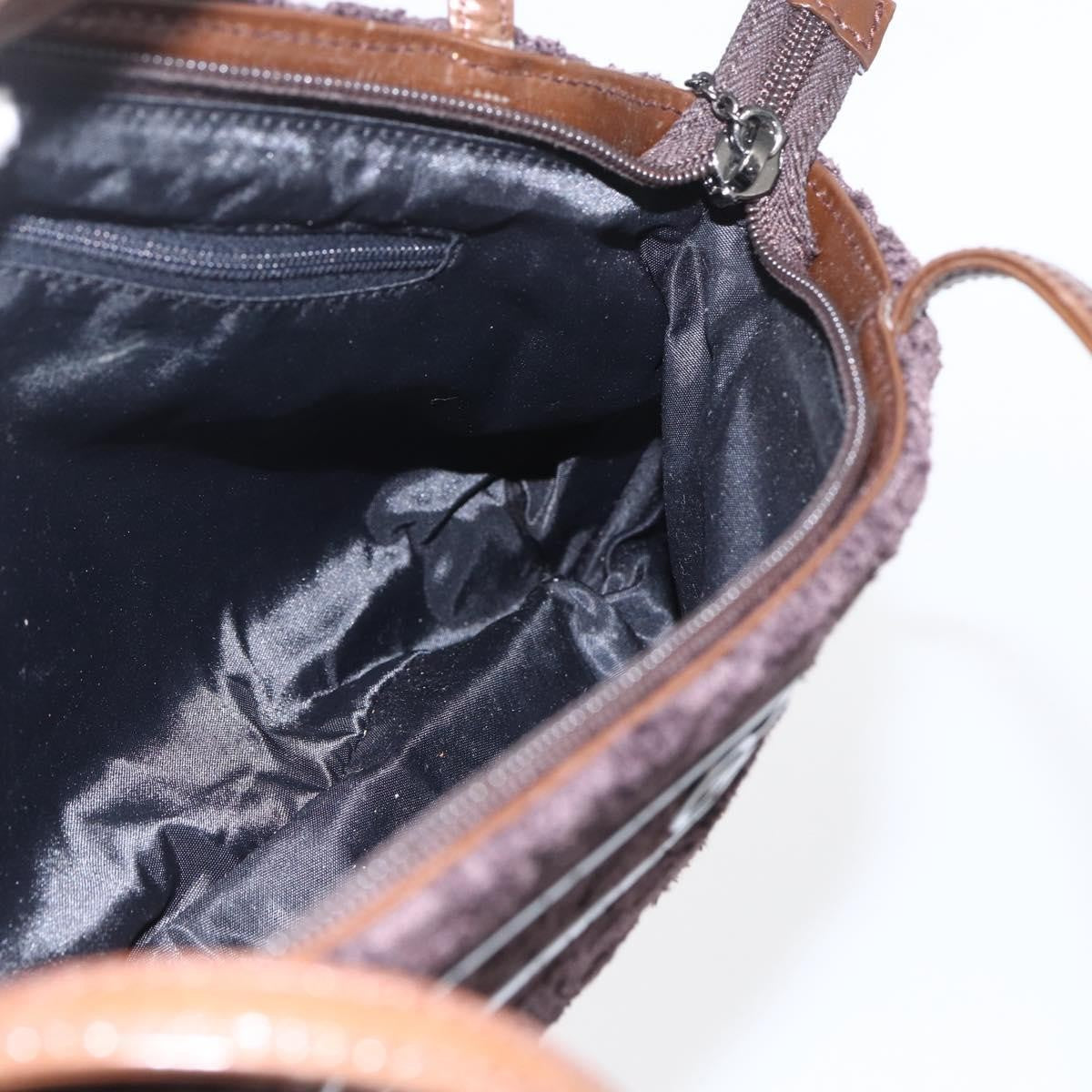 Givenchy Vintage Handbag Cotton, BROWN, COTTON, Handbag