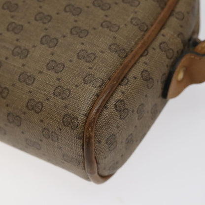 Gucci Micro GG supreme shoulder bag GG canvas, BEIGE, PVC, Shoulder bag
